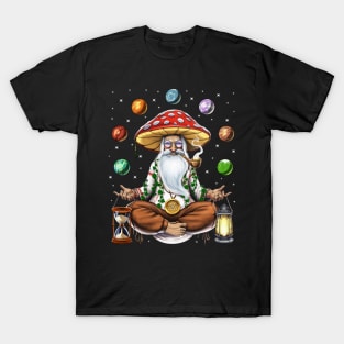 Hippie Mushroom Meditation T-Shirt